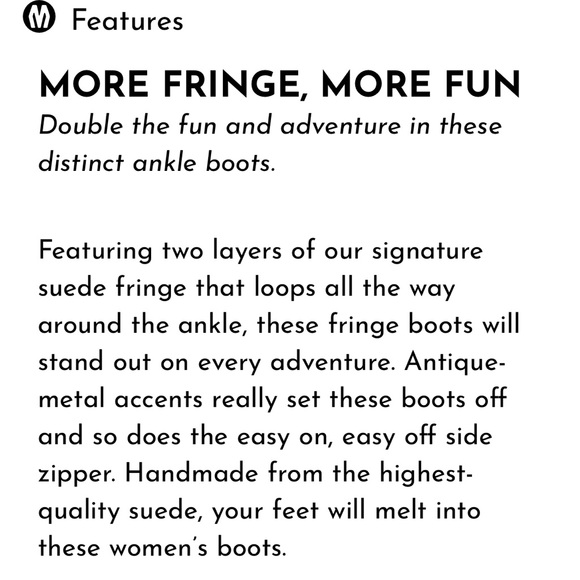 MINNETONKA DOUBLE FRINGE SIDE ZIP BOOTIE - Picture 6 of 10